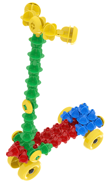 Klocki konstrukcyjne Molyka RED Box 159 elementów 3+ – Molyka