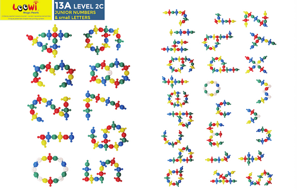Klocki konstrukcyjne kulki 525 elementów – Loowi od 4 lat
