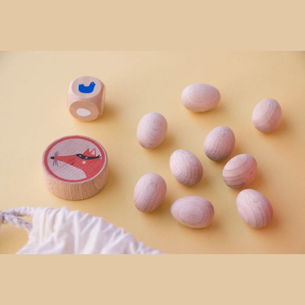 Gra planszowa Londji Puk Puk Tu lisek rodzinna 4+