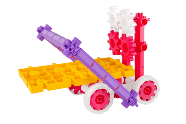 Korbo EDU Pastel construction blocks 370 el.