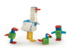 Mini Waffle Constructor blocks 140 el.