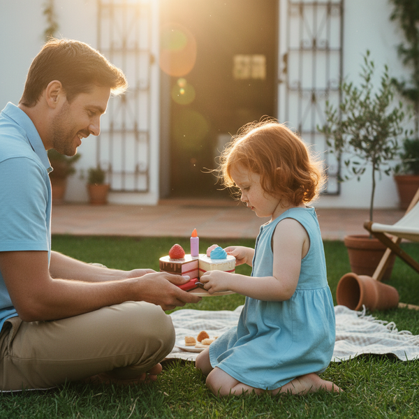 Magnetyczny tort do zabawy 6 kawałków – Popular Playthings 3+