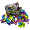 Meli Basic Pink 50 el construction blocks.