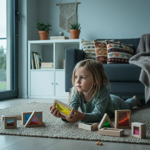 Wooden Sensory Blocks with Sand & Water 22 pcs – Kabi 2+