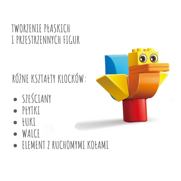 Klocki magnetyczne Alilo - emocje - 40 el.