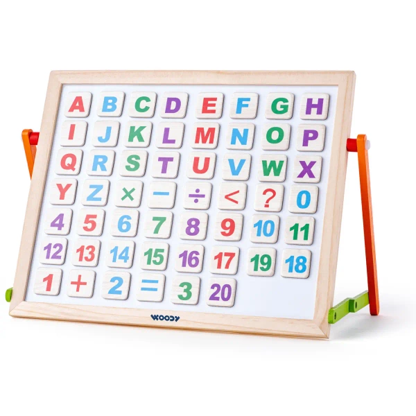 Magnetic chalkboard - for the table