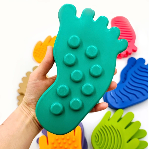 Sensory path with balls - Hedgehog trail - 36 el.