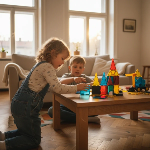 Magnetic Tiles XL 88 pcs – Large Building Blocks – Magnetic Tiles 3+