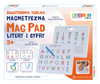 Dwustronna tablica magnetyczna MagPad  - Litery i Cyfry