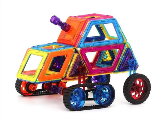 Magical Magnet 168 el. - Magnetic blocks