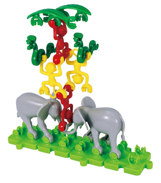 Animal RopeZoo 216 el. - educational building blocks