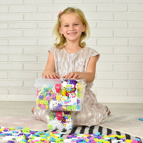 Meli Constructor Pink Travel Box 250 el bricks.