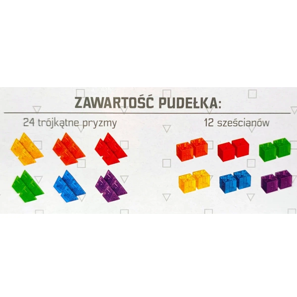 Flip&Snap magnetic blocks 36 el.