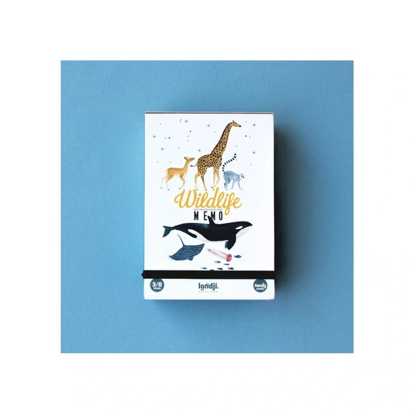 Gra memo dla dzieci Dzika Przyroda 32 karty – Londji 3+