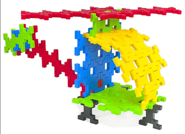 Klocki konstrukcyjne Incastro Cube L 60 elementów – 4+