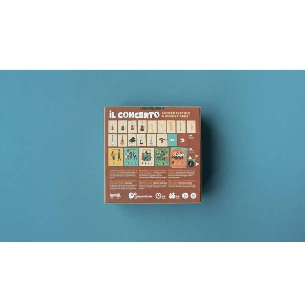 Londji Il Concerto – gra memo instrumenty muzyczne 7+