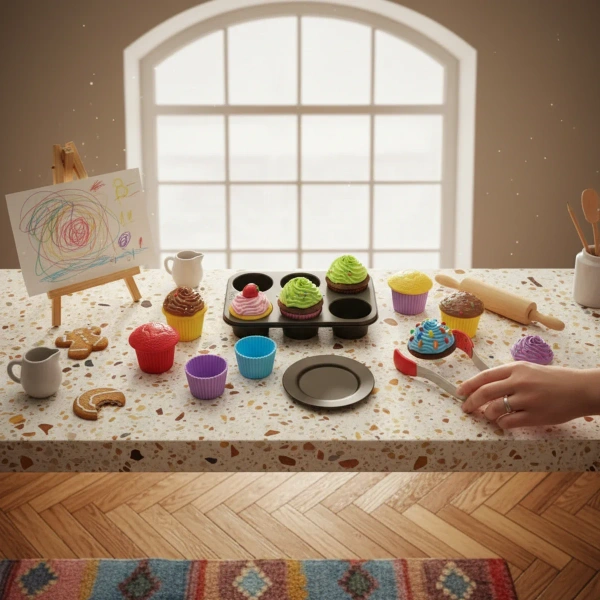 Zabawki magnetyczne dla dzieci – babeczki 25 el. Popular Playthings 3+