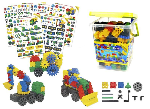 Morphun GearPhun Vehicles 324 el. - Construction blocks