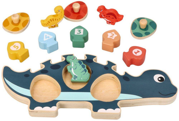 Jigsaw puzzle for the youngest - Dinosaur