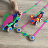 Klocki przestrzenne Clixo - Wheel Creator Pack  - 72 el.