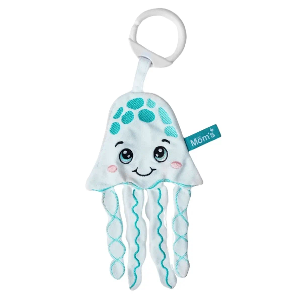 Jellyfish - rustling cloth pendant