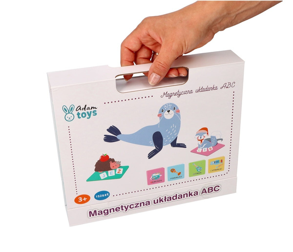 Magnetic puzzle board - ABC letters