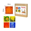 Tullo textured liquid mats - 4 pcs.