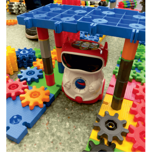 Korbo EDU Code 420 el bricks set. + Book with worksheets 83 x A4