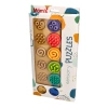 Puzzle sensoryczne kółeczka XL 6 elementów – Mom's Care 6m+