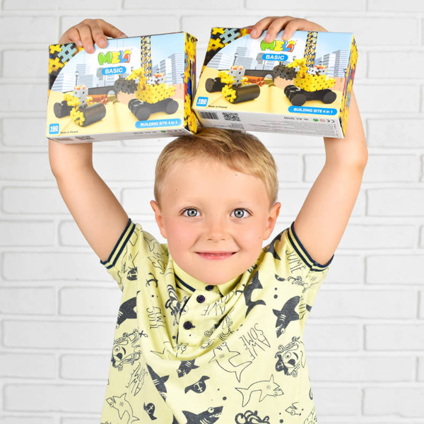 Klocki Meli Plac Budowy 4w1 160 el.