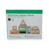 Wooden Sensory Blocks with Quicksand Effect SensArt – Kabi 2+