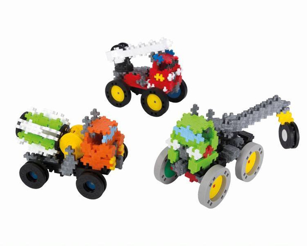 Klocki PlusPlus Mini Mix auta i pojazdy 800 el.