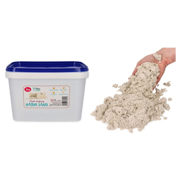 Piasek kinetyczny NaturSand 5kg -  beżowy 