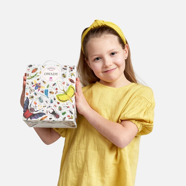 Puzzle CzuCzu Puzzlove Owady 200 elementów 6+