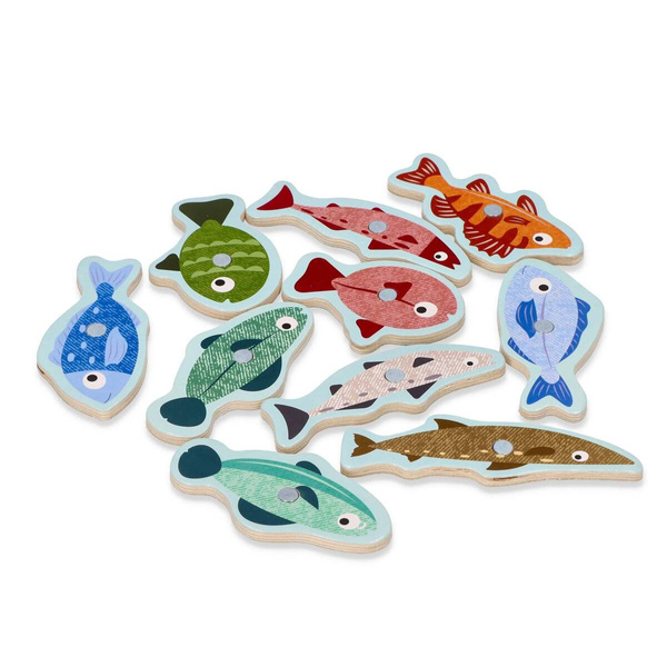 Magnetic game - Penguin on fish