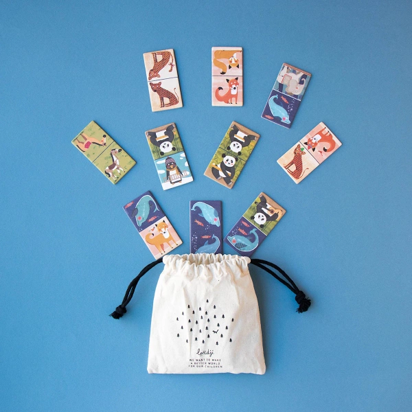 Londji Gra Domino - Pingwinek i Przyjaciele