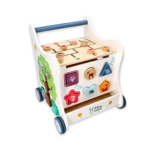 Wooden pusher - Forest adventure