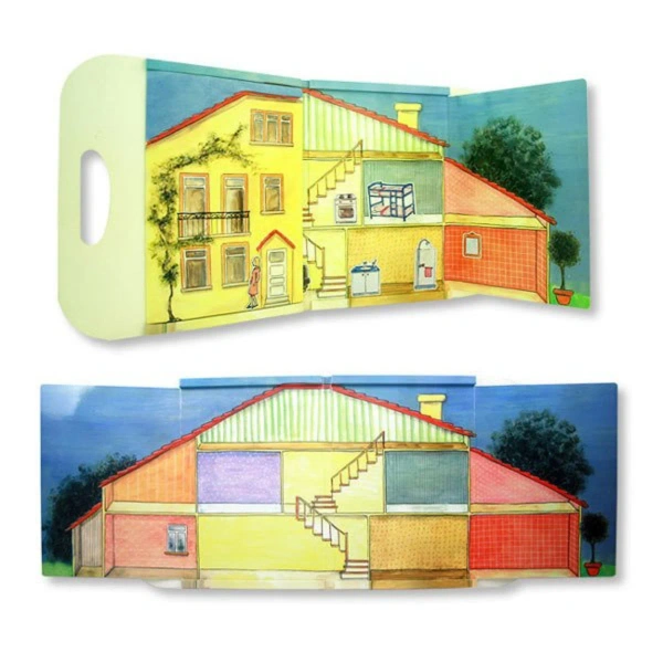 Gra magnetyczna Dom Egmont Toys 100 elementów – walizka 3+