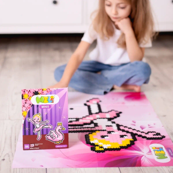 Klocki Meli Minis Ballerina 2w1 500 elementów – zestaw 3+
