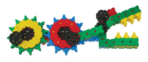 Morphun Krokodyle i koła zębate 251 el. - Klocki konstrukcyjne