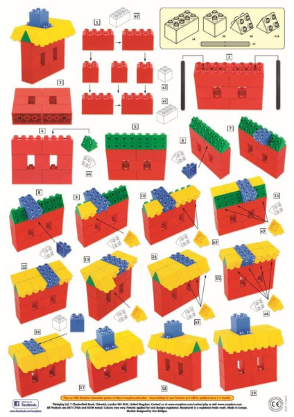 Morphun Hi-Qube 4 Vehicles - Construction Blocks