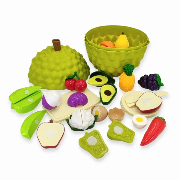 Durian - zestaw owoców i warzyw do krojenia 21 el. – Jinkee 3+