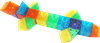 Flip&Snap magnetic blocks 36 el.