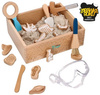 Little archaeologist set - with kinetic sand