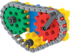 Gearphun Sprockets and Chains 200 el. - Construction blocks