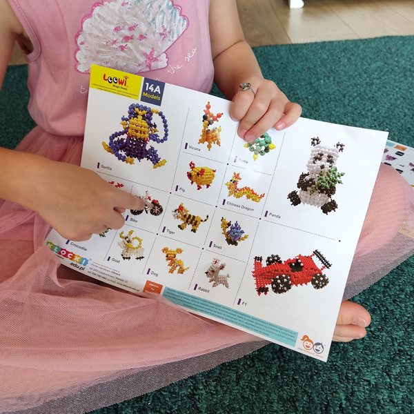 Loowi Animals 308 el. - Construction blocks