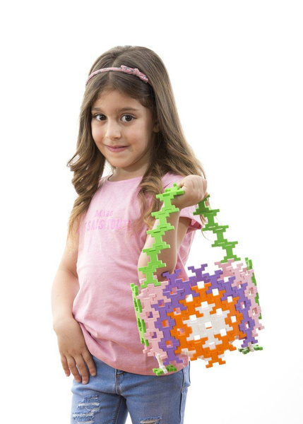 Incastro Pastel Maxi Pink 100 el. - Construction blocks