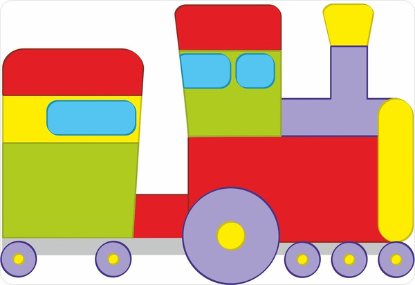 Mozaika edukacyjna z pinami 54 el. – Tigres dla dzieci 1+