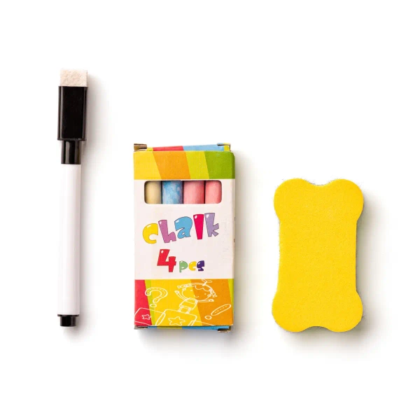 Magnetic chalkboard - for the table