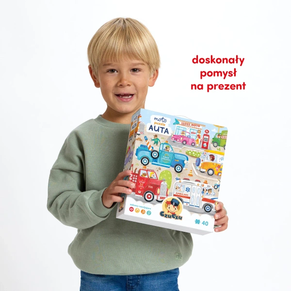 Puzzle CzuCzu Moto puzzle Auta pojazdy 3+